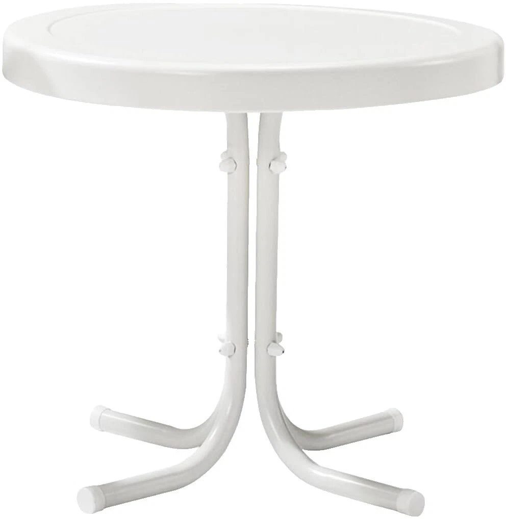 White Metal Patio & Garden Tables