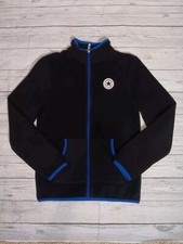 Pre Owned Converse Youth Boy's Fleece Jacket Size L 12-13 Yrs