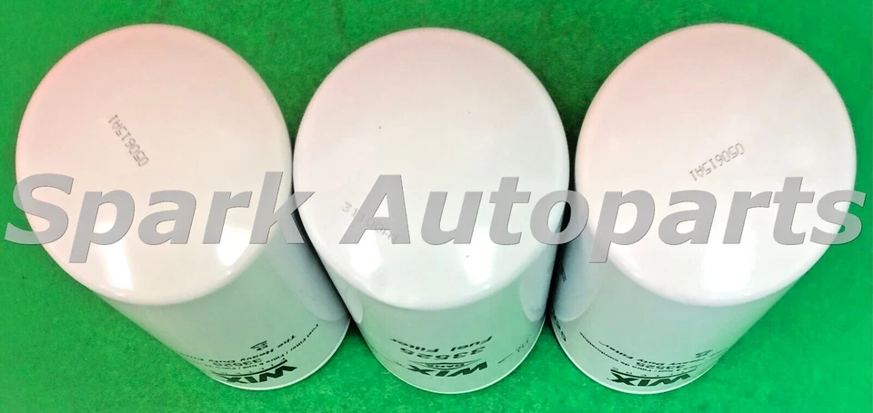 New Lot of 3 Fuel Filter WIX 33525 For MITSUBISHI FUSO FH, FK, FM-MR, FM-SP Foto 3 de 3