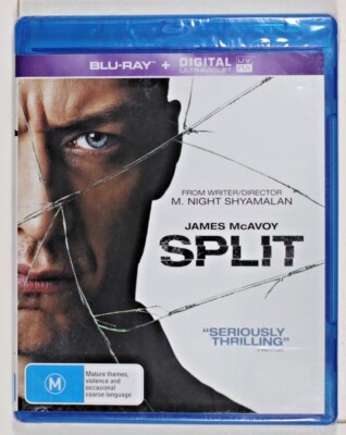 Split (Blu-ray, 2016) New Sealed Sent Tracked From Da Hub