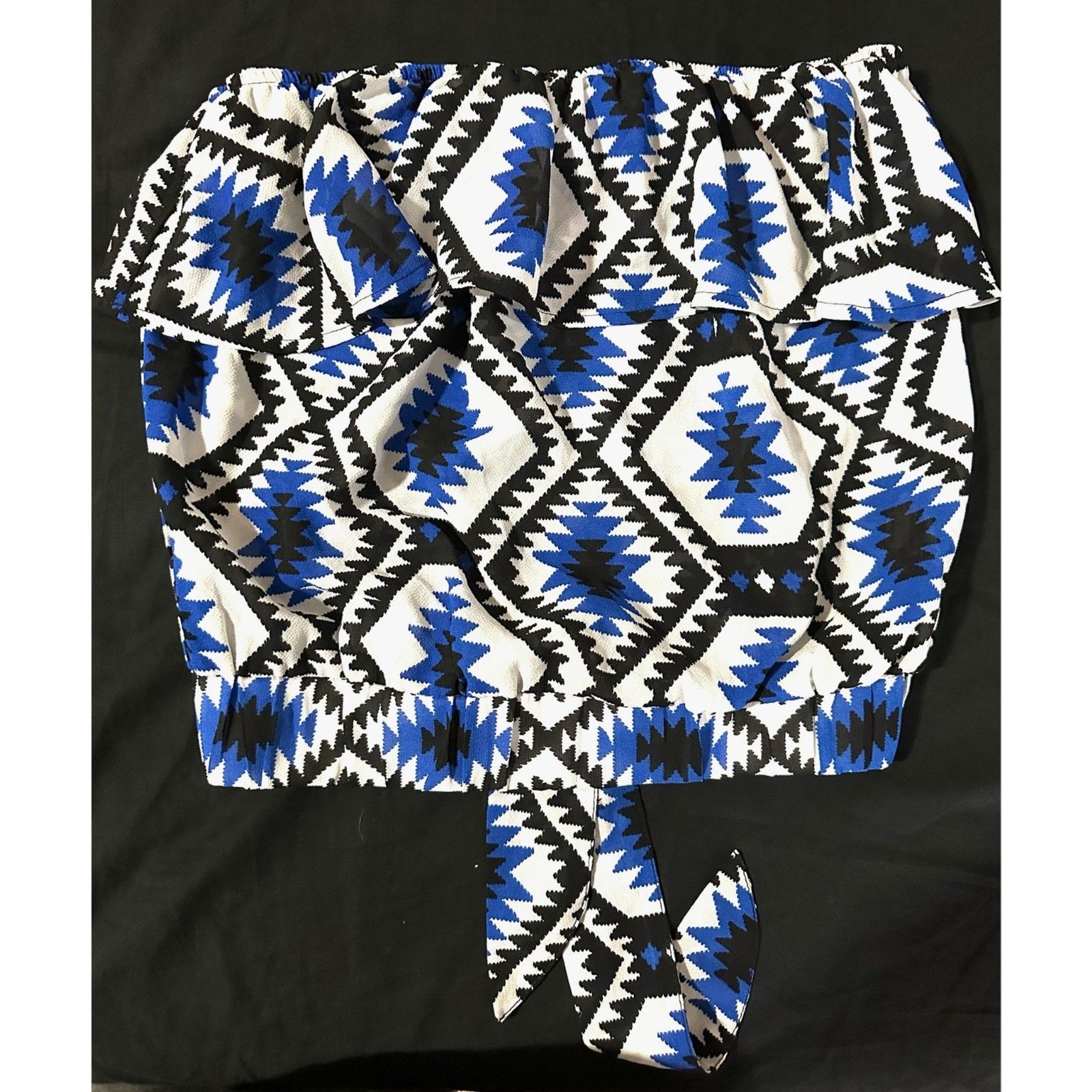 EM Basic Junior Symmetrical Royal Blue Sleeveless… - image 2