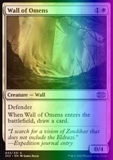 MTG Magic the Gathering Wall of Omens (33/686) Double Masters 2022 LP FOIL