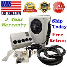 12V Split Mini RV Caravan Vans A/C 12000BTU Air Conditioner for Semi Trucks Bus