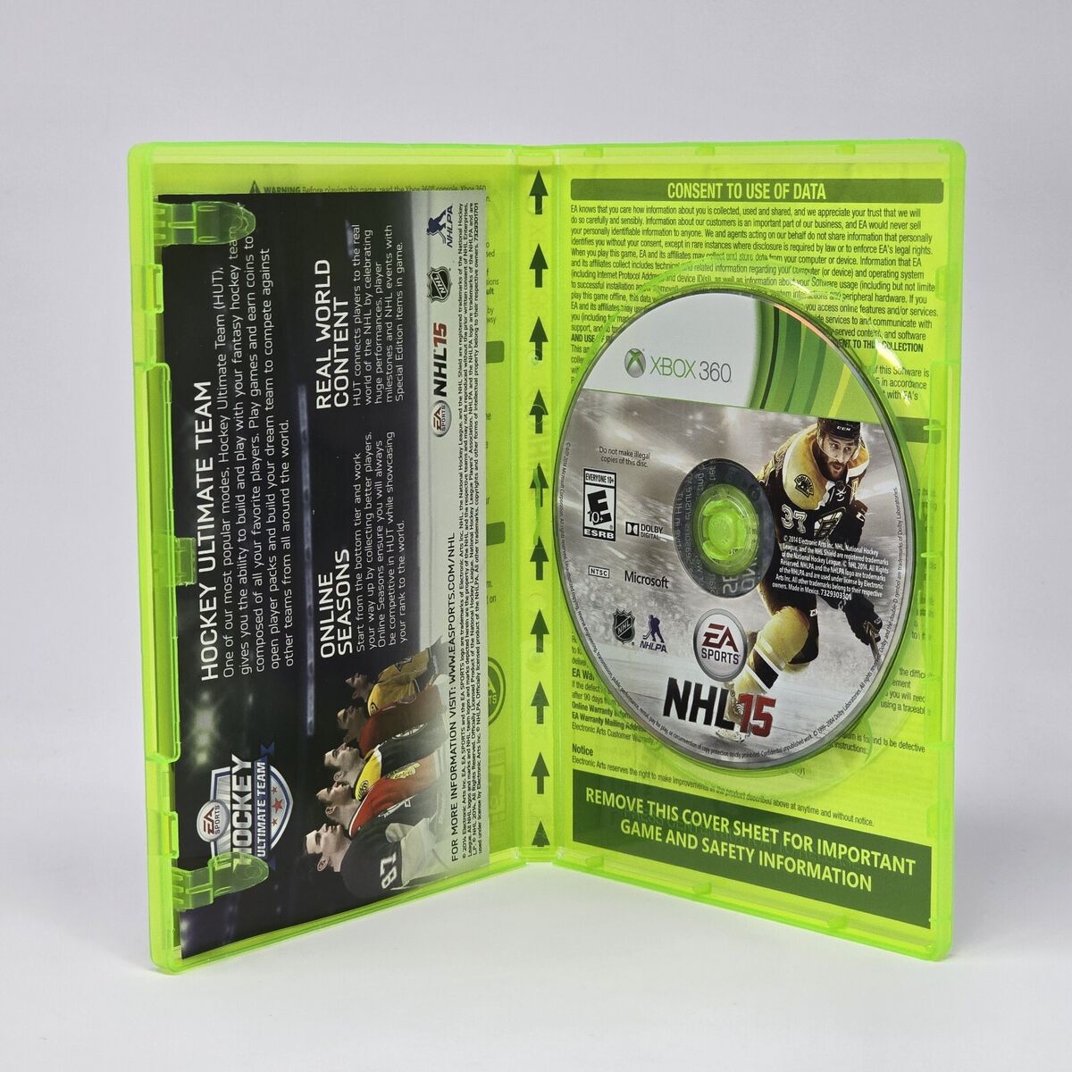 NHL 15 (Xbox 360) CIB COMPLETE & TESTED 14633732931| eBay NHL 15 (Xbox 360) CIB COMPLETE & TESTED 14633732931| eBay