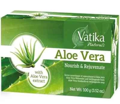 DABUR 3 x Vatika Naturals Aloe Vera Soap - Nourish & Rejuvenate