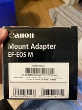Canon EOS M3 24.2" Mirrorless Camera w/ lens an mount adapter- Black