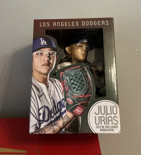 Julio Urías Los Angeles Dodgers MLB Baseball 2022 Bobblehead Bank of America SGA