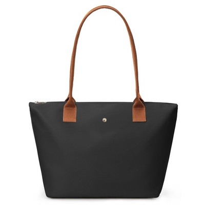 KALIDI große Handtaschen für Damen faltbare Tragetasche mit Reißverschluss wasserdicht Nylon