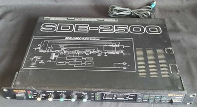 Roland SDE-2500 Professional Rackmount Digital Delay Processor Tested Working