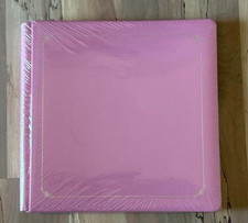 NEW CREATIVE MEMORIES Album PINK 12x12 with Silver Border on Cover