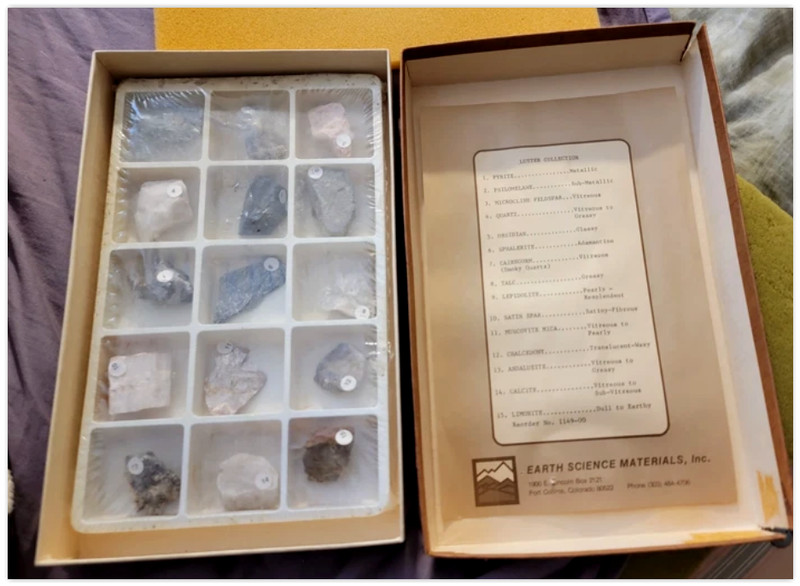 Earth Science Materials Inc. Luster Collection