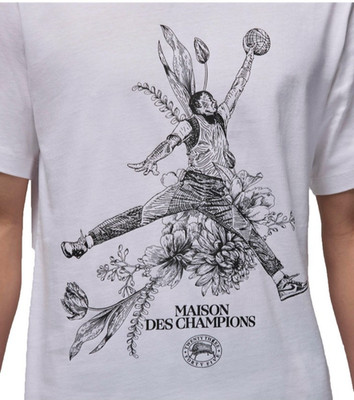 Nike Jordan Graphik Logo Jumpman T-Shirt Weiß S-XL NEU