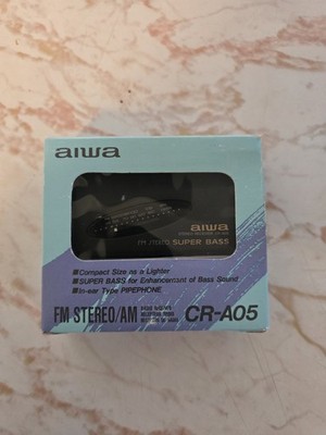 Aiwa CR-A05 Radio Receiver New! Neu! bandAM/TV/FM Extended range carry bag guide