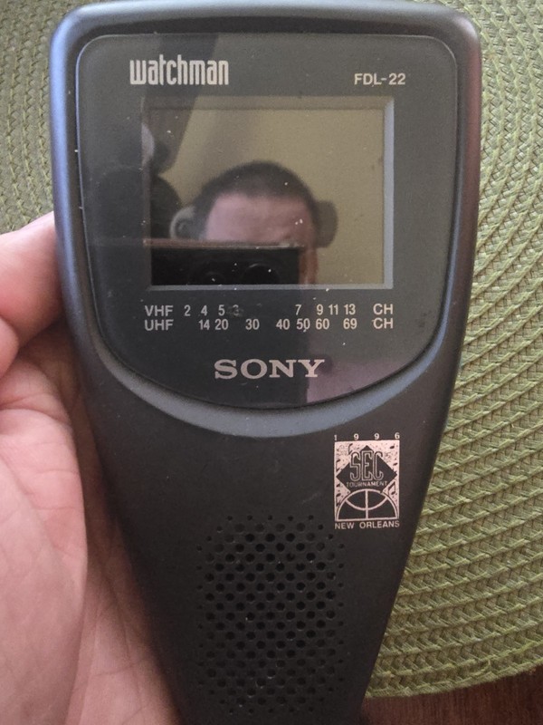 1996 SEC Tournament Sony Watchman Swag Bag For Head Coach