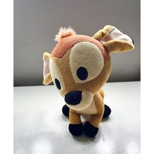 Disney Parks Japan Baby Bambi Plush 8" Big Bobble Head Kawaii Cute Stuffed