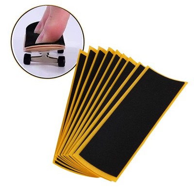 50PCS Fingerboard Grip Tapes Schwarz PU Schaumstoff Finger Griptape