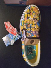 Simpsons Vans US Mens 6 Womens 7.5