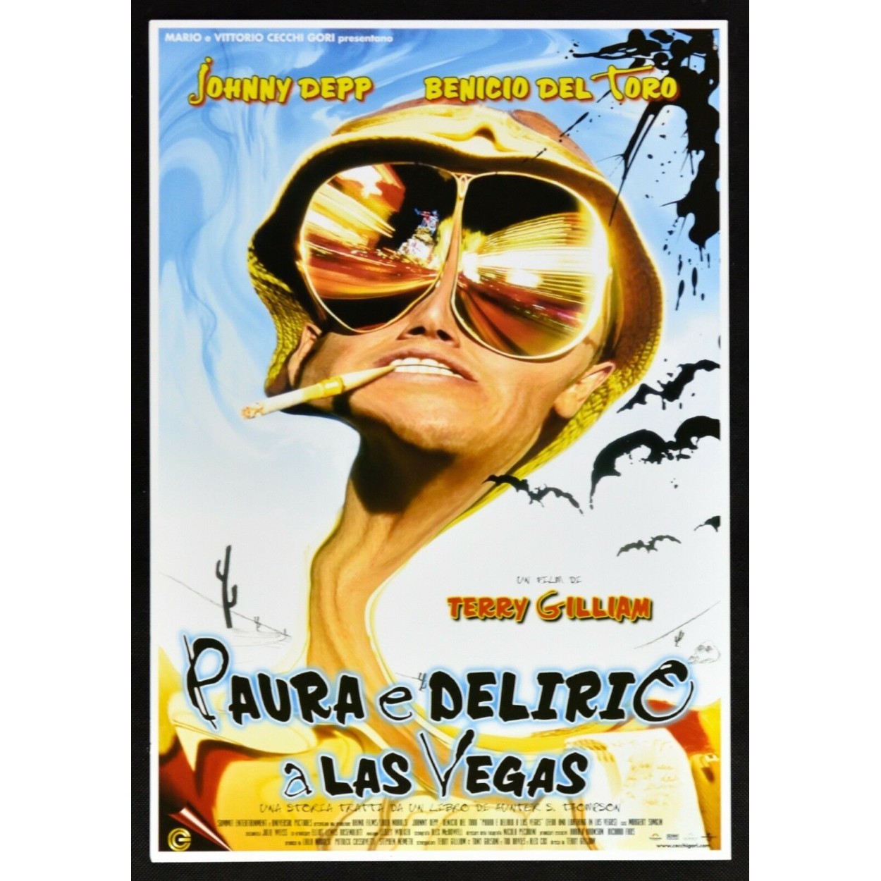 Locandina originale film Paura e delirio a Las Vegas (1998) - Regia di Terry Gilliam