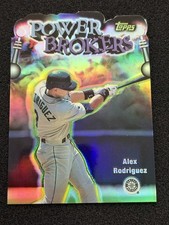 1998 Topps Power Brokers Alex Rodriguez Refractor #PB6 Seattle Mariners