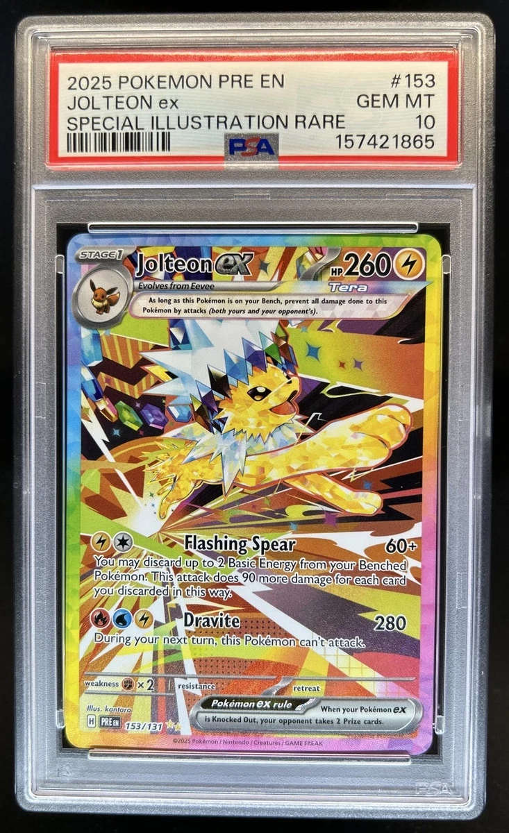 Jolteon ex Pokémon TCG Cards for sale | eBay