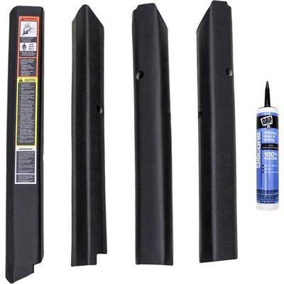 AMSS4149 Qwik Fit Corner Post Kit, Black Vinyl