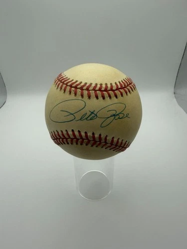 Pete Rose Signed Baseball Upper Deck Certified Autograph Bold Auto UDA Hologram
