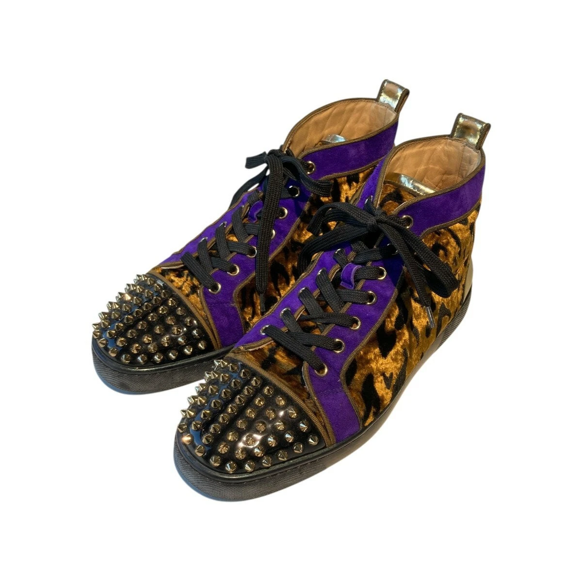 Size 7.5US - Christian Louboutin Melon Spikes Boots NEW christian louboutin spike products for sale | eBay main image 3