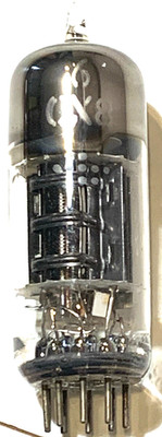 VINTAGE UNBRANDED ELECTRON TUBE 6CX8 $7.99  ''AS-IS'' + FREE SHIPPING
