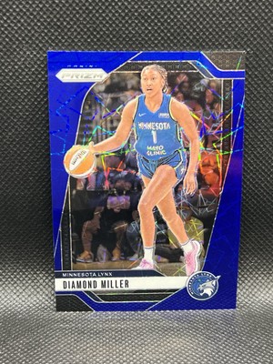 2024 Prizm Diamond Miller BLUE VELOCITY SP #63 WNBA Minnesota Lynx Panini