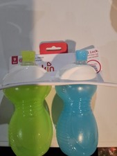 Munchkin Sippy Cup Click Lock Bite Proof Spill Proof 9 oz BPA Free 9 Months NEW