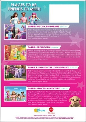 Barbie 4-Movie Fun Pack (DVD) for sale online | eBay