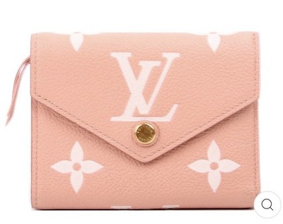 Louis Vuitton 二つ折り財布 ピンク Louis Vuitton Victorine pink Bicolor Empreinte leather Wallet | eBay