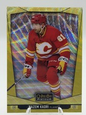 2024-25 O-Pee-Chee Platinum - Nazem Kadri #38 Neon Yellow Surge
