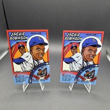 Topps Jackie Robinson Brooklyn Dodgers 79TC-10 2 Card Lot 2023 MLB