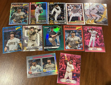 Topps San Diego Padres Royals MLB Card Lot Merrill Pivetta Rodriguez