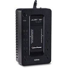 CyberPower ST625U-R 8-Outlet Standby Series 625VA/360W UPS Certified Refurbished