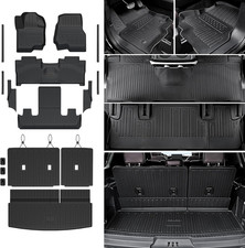 Floor Mats Cargo Mat for 2018-2024 Ford Expedition 7 Seats Accessories Not for