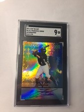 2011 Leaf VALIANT CRUSADE DRAFT FRANCISCO LINDOR RC AUTO BLUE /99 SGC 9 MINT