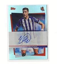 2021-22 Topps Real Sociedad Team Set Soccer Cards Checklist 10