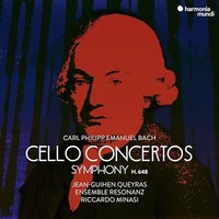Carl Philipp Emanuel - - Cello Concertos Symphony H.648 - Cd - F123Z