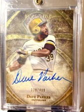 2014 TOPPS FIVE STAR DAVE PARKER AUTO NUMBERED TO /499…