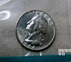 1964 P UNCIRCULATED Washington Quarter 90% Silver MINT SET CELLO
