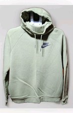 Nike Funnel Neck Hooded Sweatshirt with lined hood Size Large Green