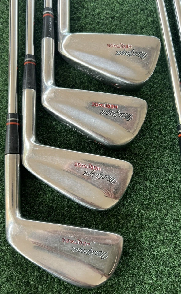 Great Condition MacGregor Heritage Iron Set 3-PW Original Shaft and Grip R Flex - Image 2 of 4