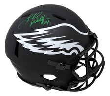 Herschel Walker Signed Philadelphia Eagles FS Eclipse Authentic Speed Helmet BAS