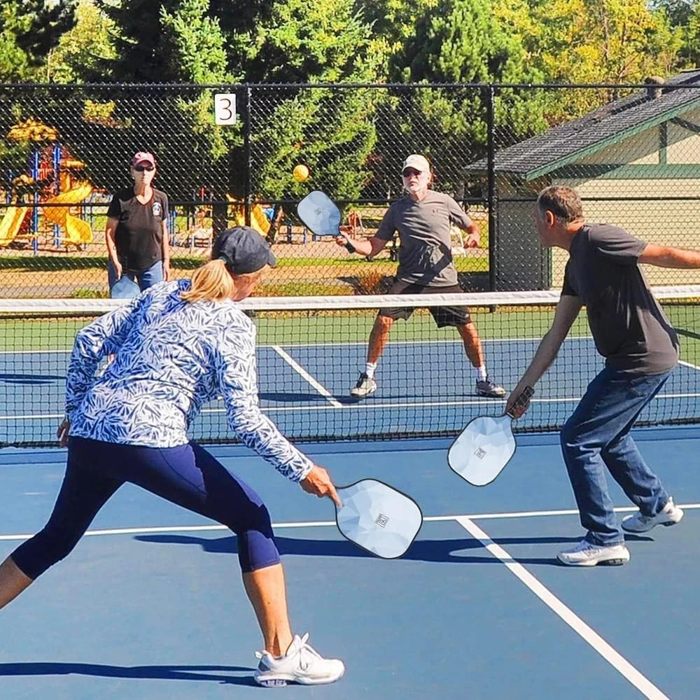 USAPA Approved Pickleball Paddle Set with 2 Paddles, Balls & Carry Bag USAPA Approved Pickleball Paddle Set with 2 Paddles, Balls & Carry Bag