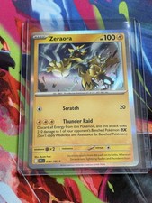 Pokémon Destined Rivals #78/182 Zeraora Rare Holo