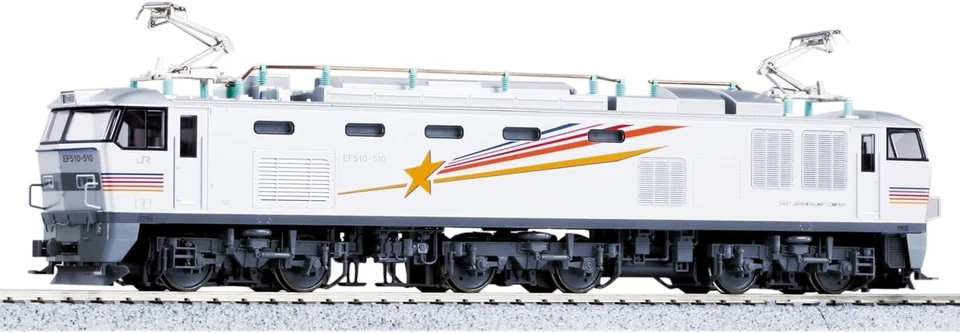 Locomotive électrique couleur KATO HO Gauge EF510 500 Cassiopeia 1-312... - Photo 1/1