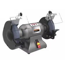 Jet 578008 Bench Grinder, 8 In Max. Wheel Dia, 1 In Max. Wheel Thickness, 36/60