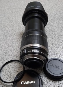 Canon EF-S 18-200mm f/3.5-5.6 IS Image Stabilizer Telephoto Zoom Lens- For DSLR